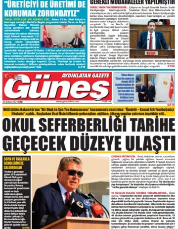20 Şubat Gazete Manşeti